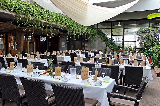 Hochzeit in der Biosphäre Potsdam