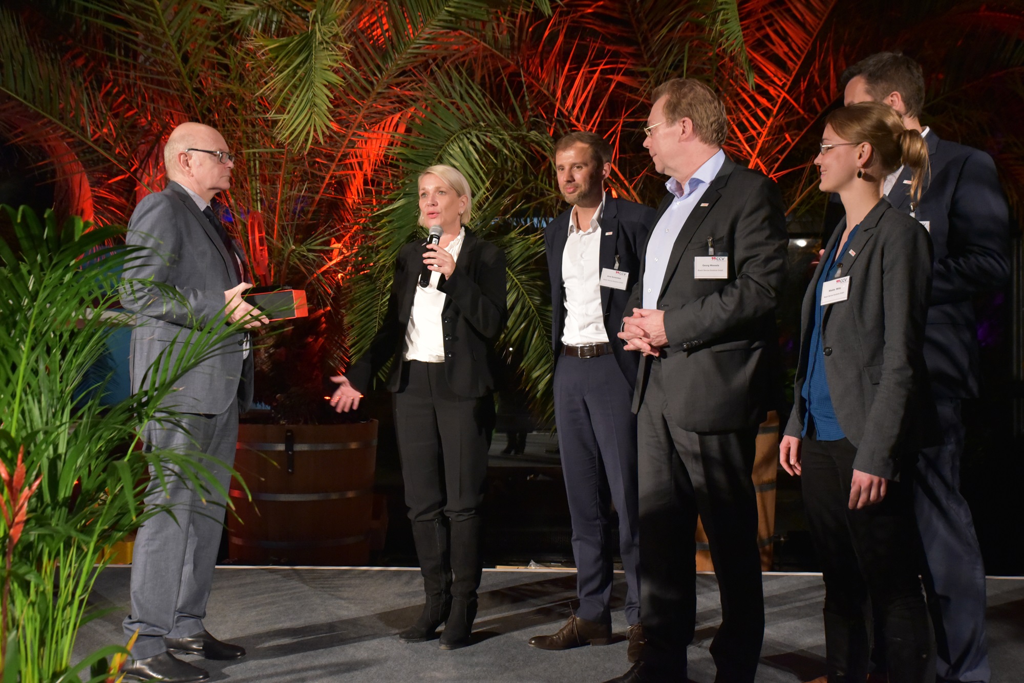 Verleihung des CCV Quality Awards 2017 Awardverleihung in der Biosphäre Potsdam