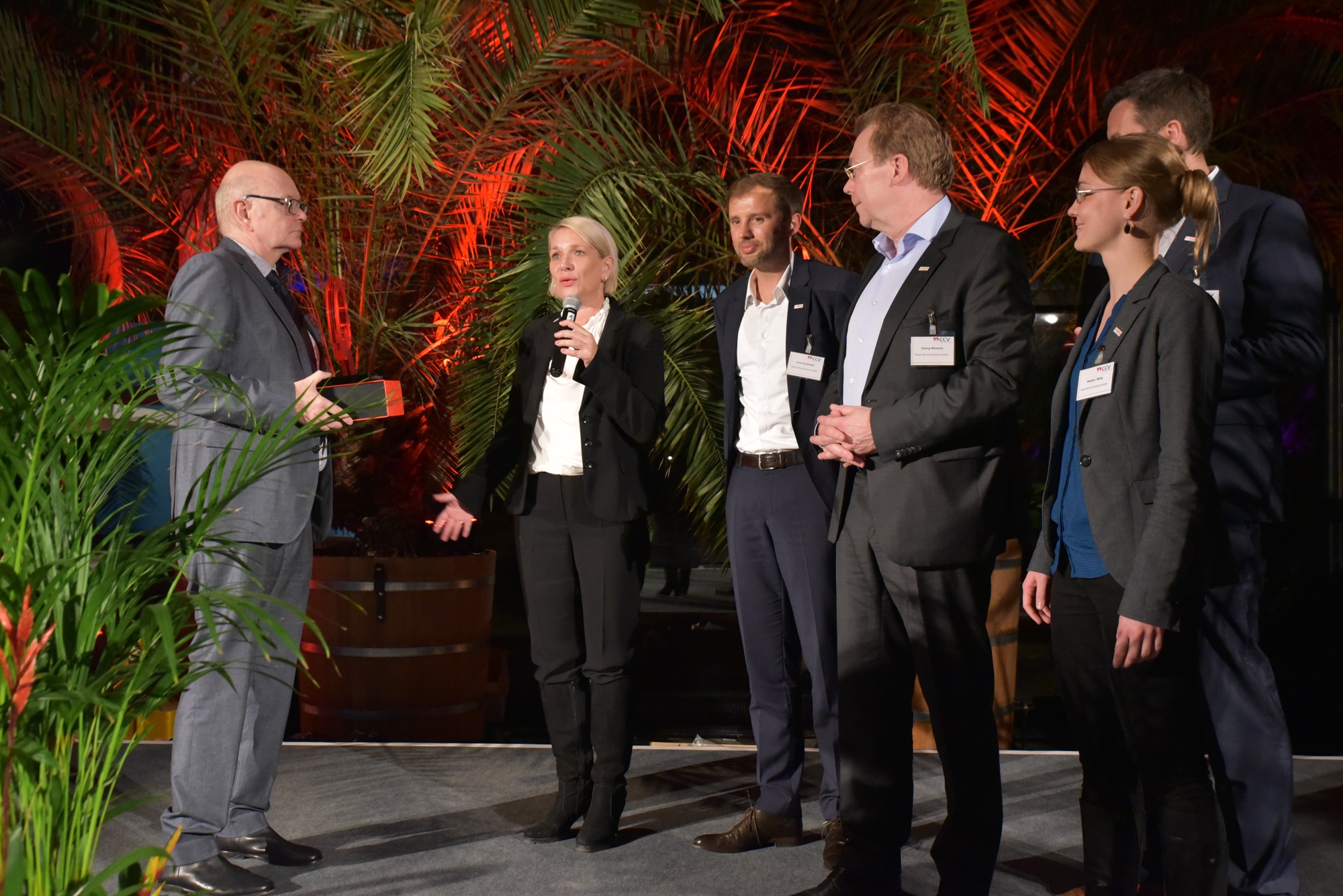 Awardverleihung in der Biosphäre Potsdam