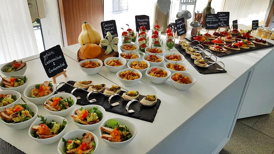 Fingerfood in der Biosphäre Potsdam Gastronomisches Angebot Biosphäre Potsdam